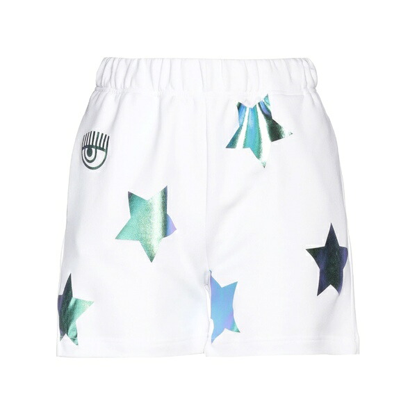 【貨物輸送無料】 シアラフェラーニ レディース 心地好いズボン下 ボトムス Shorts \u0026 Bermuda Shorts White