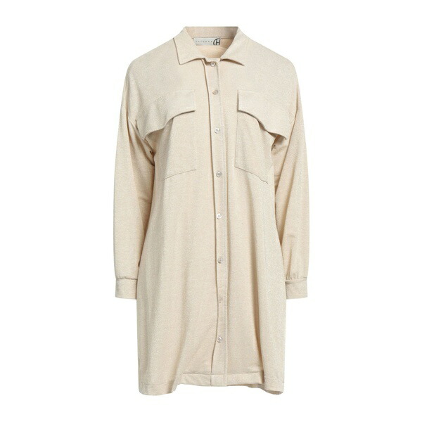 【貨物輸送無料】 こしき壱 レディース 衣装 トップス Mini dresses Beige