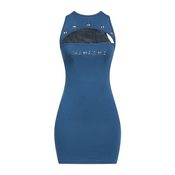 【送料無料】 マンガーノ レディース ワンピース トップス Mini dresses Blue 11,980円