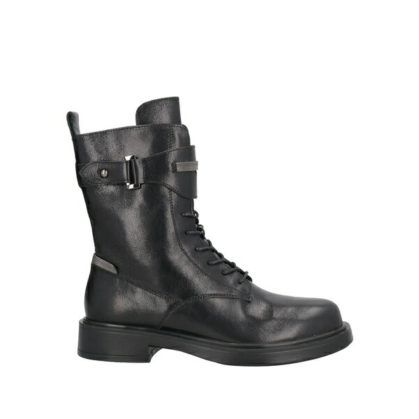 【送料無料】 エマヌエーレ ヴェー レディース ブーツ シューズ Ankle boots Black