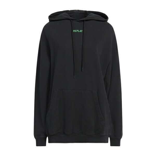 【貨物輸送無料】 リプレー レディース パーカー・スウェットシャツ アウター Sweatshirts Grey