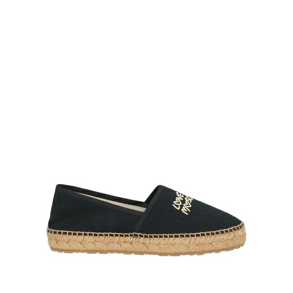 【送料無料】 モスキーノ レディース サンダル シューズ Espadrilles Black