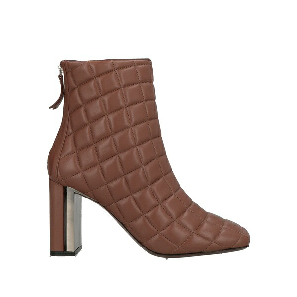 【送料無料】 ヴィック・マティ レディース ブーツ シューズ Ankle boots Brown|asty