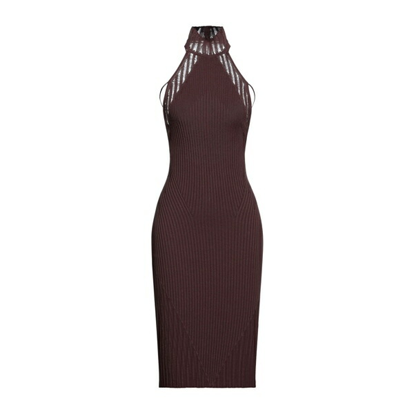 【送料無料】 アンドレダモ レディース ワンピース トップス Midi dresses Brown