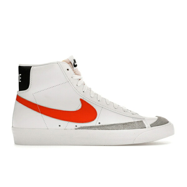 Nike ナイキ メンズ スニーカー 【Nike Blazer Mid '77 Vintage White Safety Orange Black】 サイズ US_11.5(29.5cm) White/Wolf Grey/Black/Safety Orange｜asty