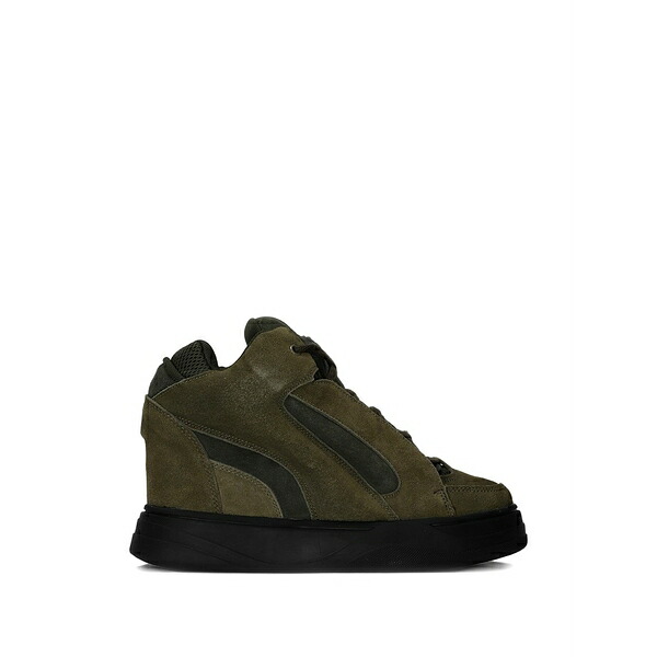 オットリンガー レディース スニーカー シューズ Suede heeled sneakers Green