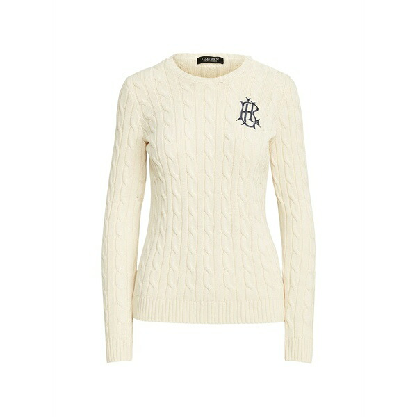 ラルフローレン レディース 編み物\u0026スウェーター アウター Cable-knit sweater Neutrals