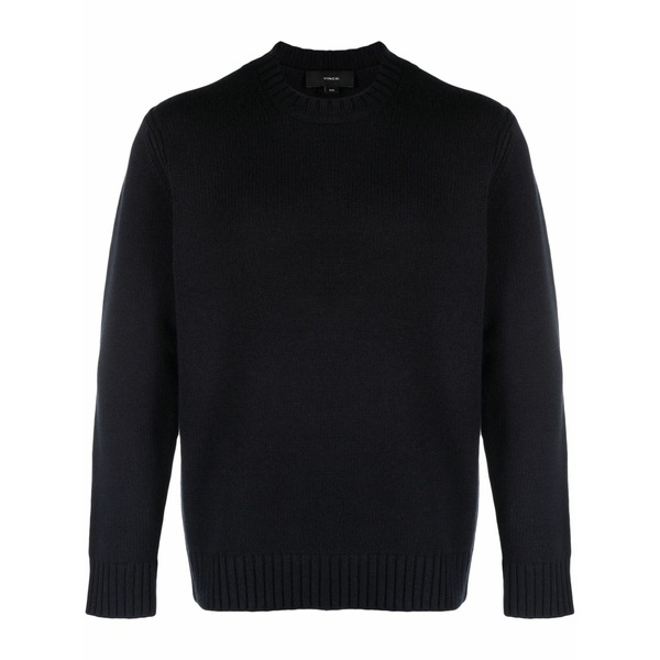 ヴィンス メンズ 編み物\u0026ティーシャツ アウター Crew-neck wool-blend jumper Blue