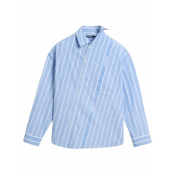 ジャクエムス メンズ プルオーバー トップス Le cuadro shirt Blue
