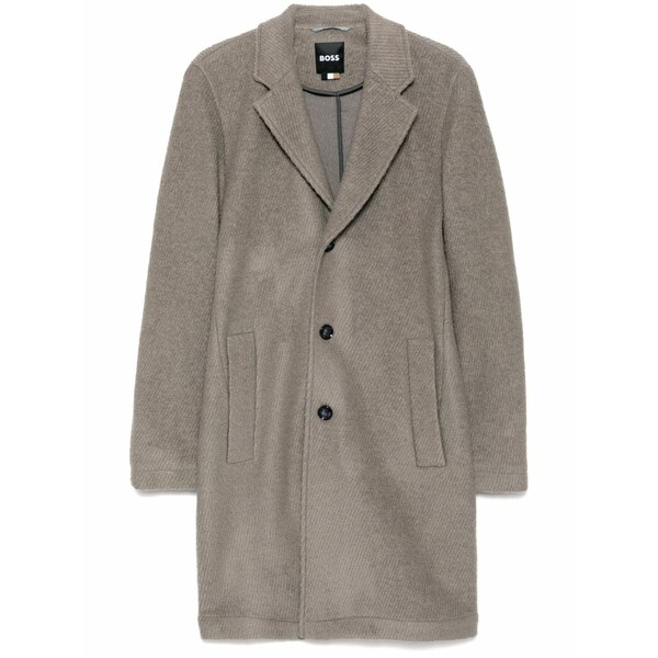 主任者 メンズ 厚地の外套 アウター Single-breasted coat Neutrals