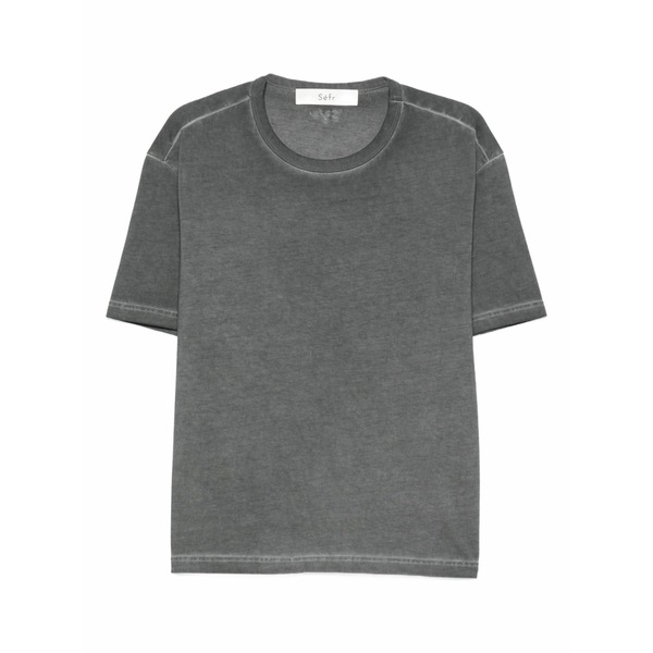 空想科学小説アール メンズ ティーシャツ トップス Round-neck t-shirt Grey