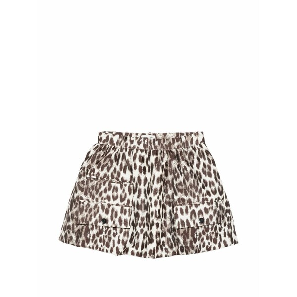 バウムウンドヘルガーデン レディース スコート ボトムス Samaya leopard pocket skirt Neutrals