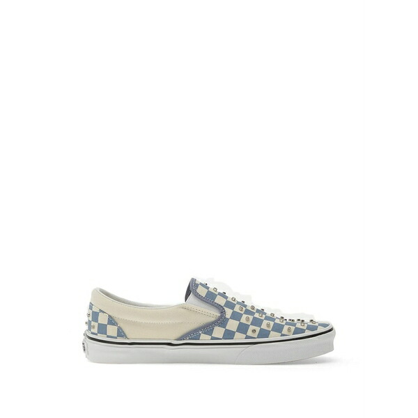 バンズ メンズ スニーカー シューズ Checkerboard stud-embellished sneakers Neutrals