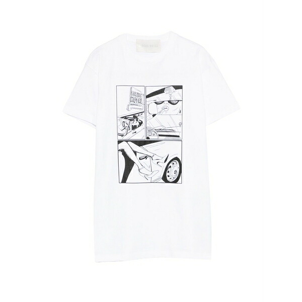 サーカス・旅人宿 レディース ティーシャツ トップス Graphic-print  t-shirt White