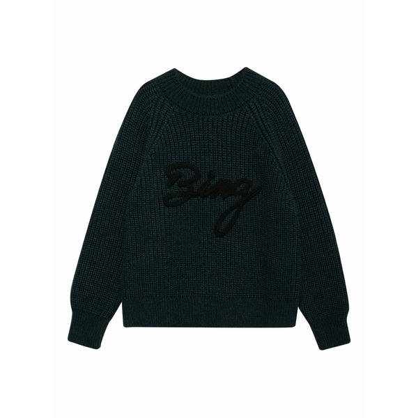 アニービン レディース 編み物\u0026プルオーバー アウター Kendrick jumper Green