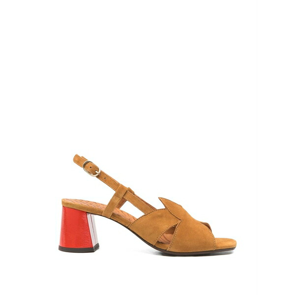 チエミハラ レディース サンダル シューズ Cutout-detail sandals Brown｜asty