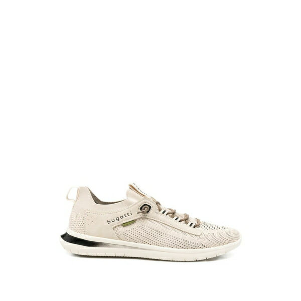 ブガッティ メンズ スニーカー シューズ Perforated panel-detail sneakers Neutrals