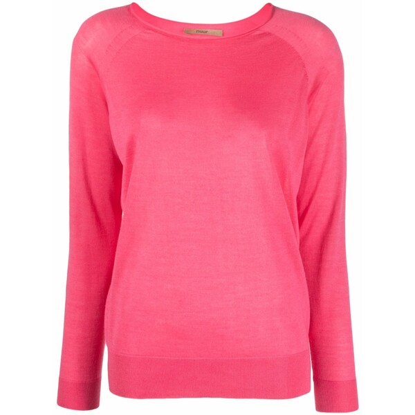 ノール レディース 編み物\u0026スウェーター アウター Long-sleeved knitted jumper Pink
