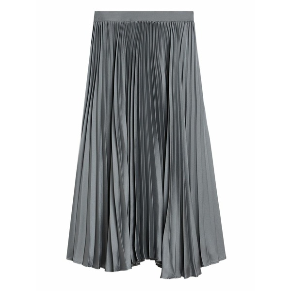 ジル・サンダー レディース スカート ボトムス Pleated-design skirt Grey|asty