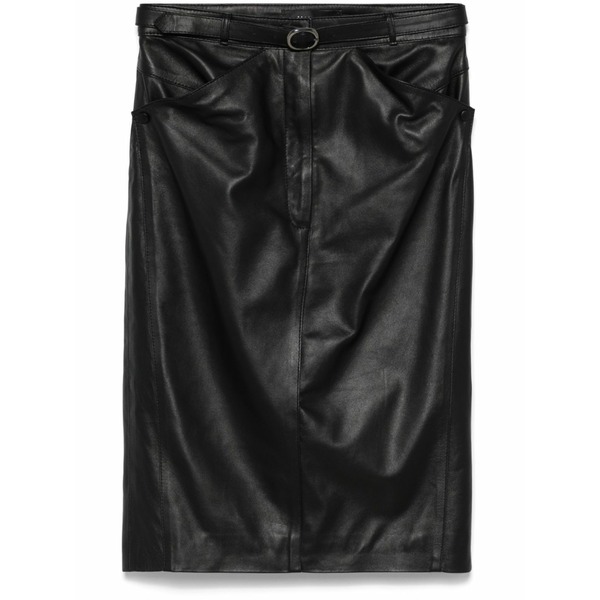 マノーキ レディース スコート ボトムス Dua MIDI skirt Black