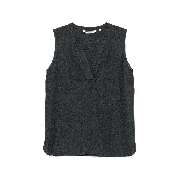 ザカス  レディース カットソー トップス Selma v-neck sleeveless top Black