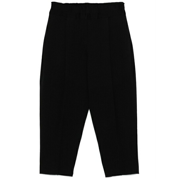 イッセイミヤケ レディース 心地よいズボン下 ボトムス Campagne trousers Black