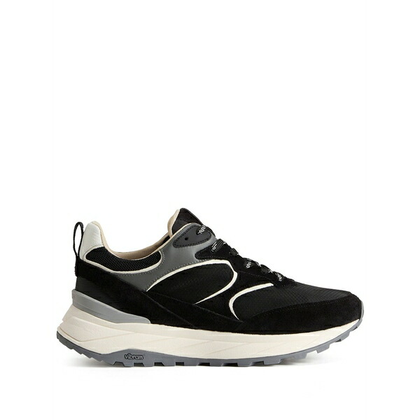 羊毛 一財産 メンズ スニーカー シューズ Runner trainers  Black