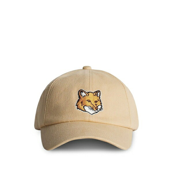 棲み家 狐狸 レディース かぶり笠 佩び物 Fox head cotton cap Neutrals