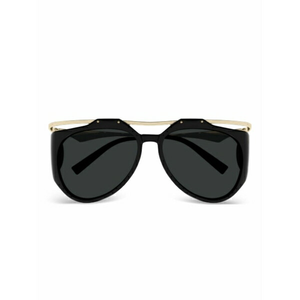サンローラン アイウェア レディース 黒眼鏡＆アイウェア 佩び物 Sculpted sunglasses Black