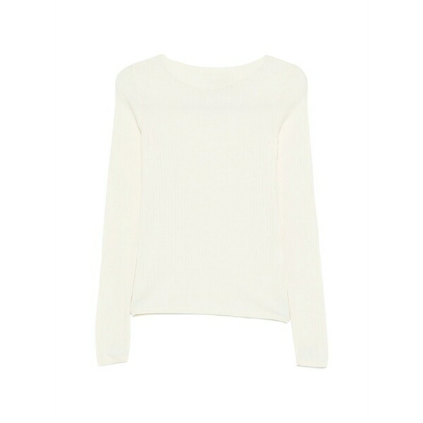 アワーレガシー レディース ティーシャツ トップス Strict ribbed-knit t-shirt Neutrals