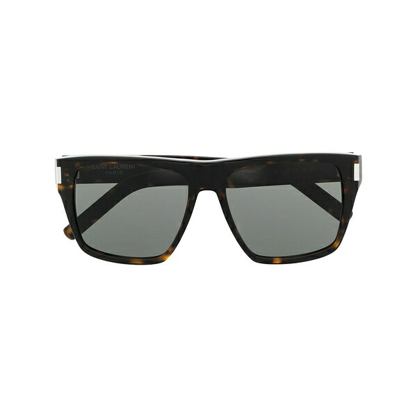 サンローラン アイウェア レディース サングラス＆アイウェア アクセサリー Sl424 square-frame sunglasses Brown｜asty