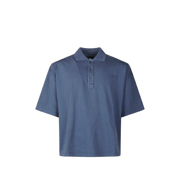 バレナ メンズ スポーツシャツ トップス Short-sleeve polo shirt Blue