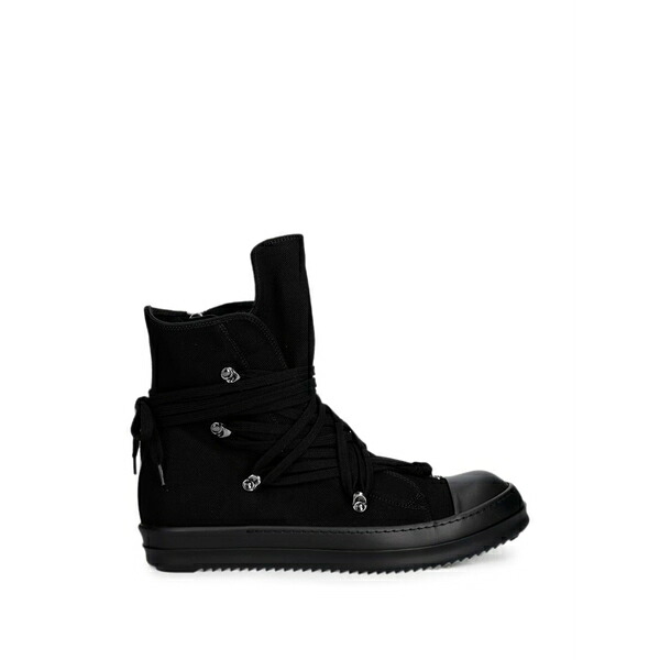 リックオウエンス メンズ スニーカー シューズ Megalace￠ sneakers Black