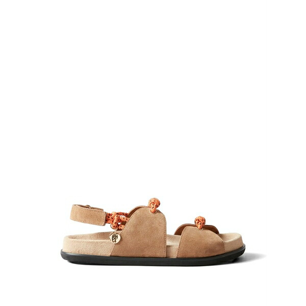 クローディピエルロ レディース サンダル シューズ Braided charm sandals Neutrals