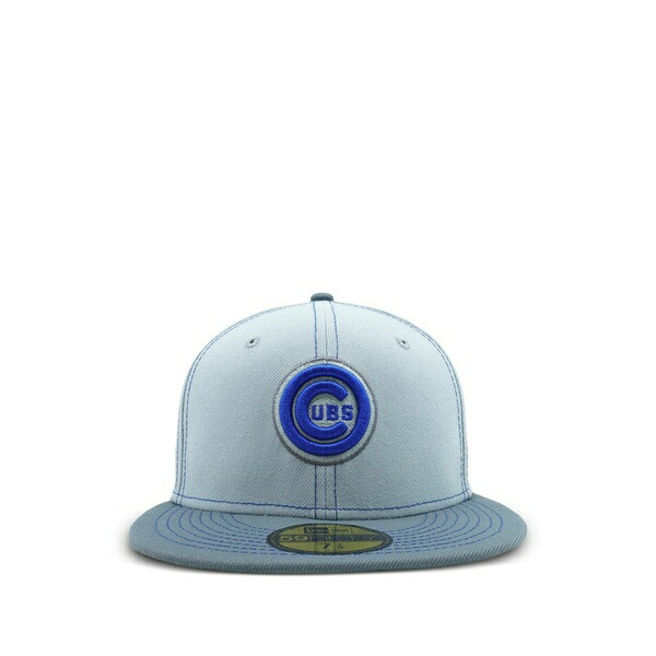 ニュー内鰓 メンズ かぶり笠 添え物 59fifty chicago cubs fitted cap  Grey