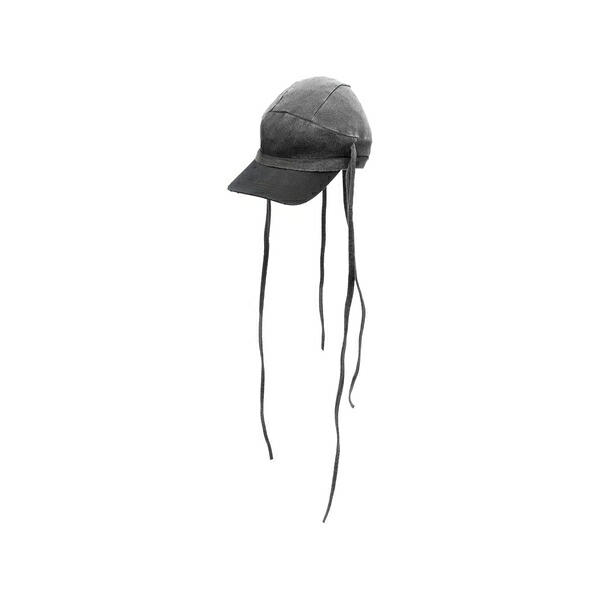 オットリンガー メンズ かぶり笠 佩び物 Black baseball cap Grey