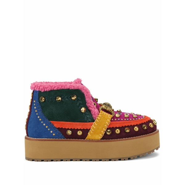 カートジェイガーロンドン レディース ブーツ シューズ Mansion suede boots Green