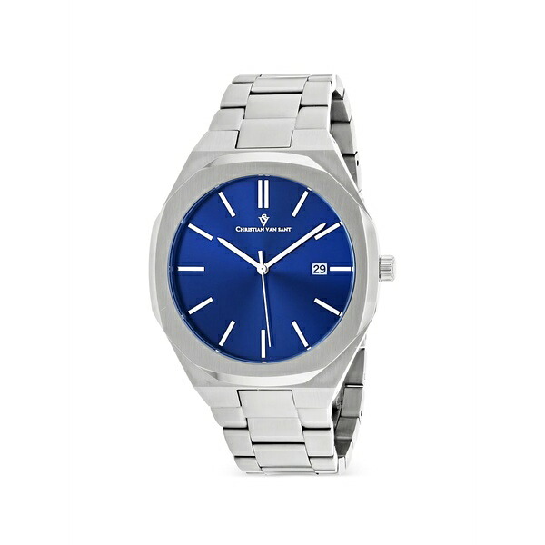 クリスチャンバンサント メンズ ウオッチ 付属品 Octavius 42粍 watch Blue