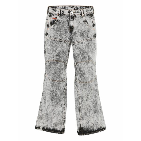 マーティン・サクラ色 メンズ ジーンズズボン下 ボトムス Acid-wash jeans Grey