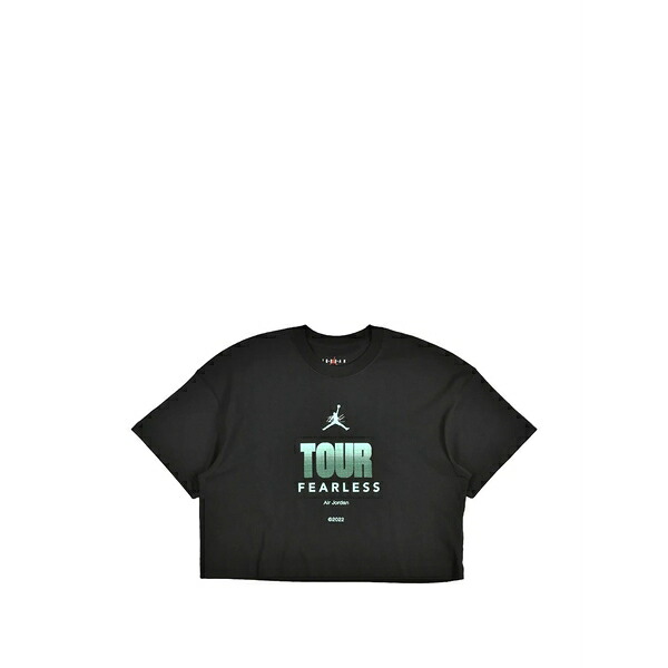 ジョーダン レディース ティーシャツ トップス Graphic-print t-shirt Black