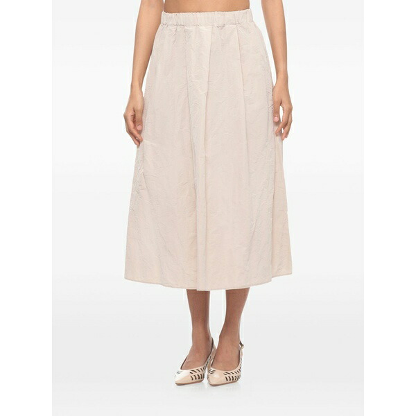 アントネリ レディース スコート ボトムス Pleated MIDI skirt Neutrals