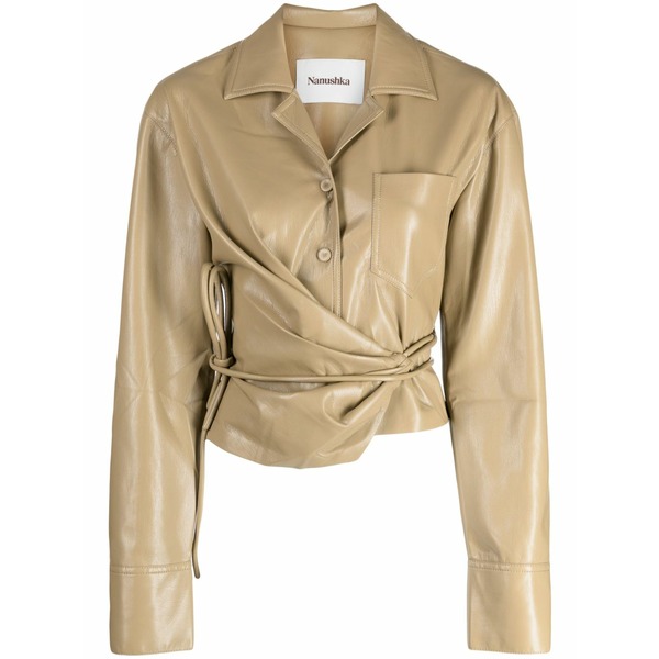 ナヌーシュカ レディース プルオーバー トップス Merano cropped shirt Neutrals