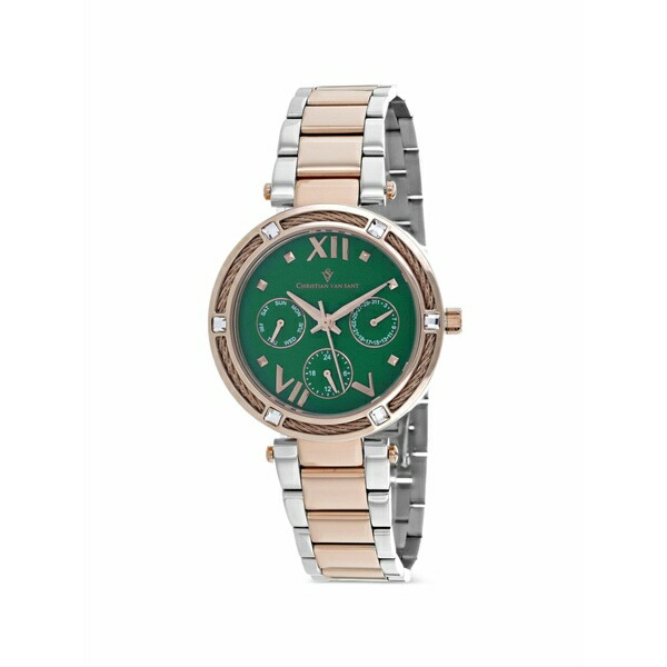 クリスチャンバンサント レディース ウォッチ 佩び物 Sienna 33粍 watch Green