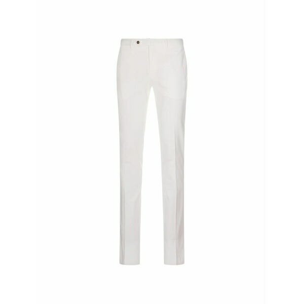 PTトリノ メンズ 心地好いズボン下 ボトムス Slim-fit trousers White