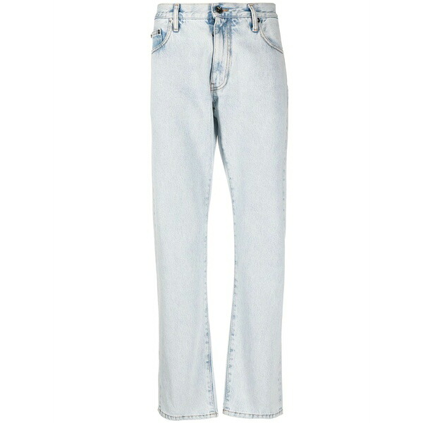 象牙色 メンズ ジーンズズボン下 ボトムス Single arrow slim-fit jeans Blue