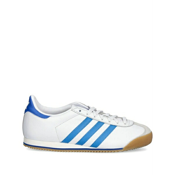 アディダス メンズ スニーカー シューズ K74 leather three-stripe sneakers White