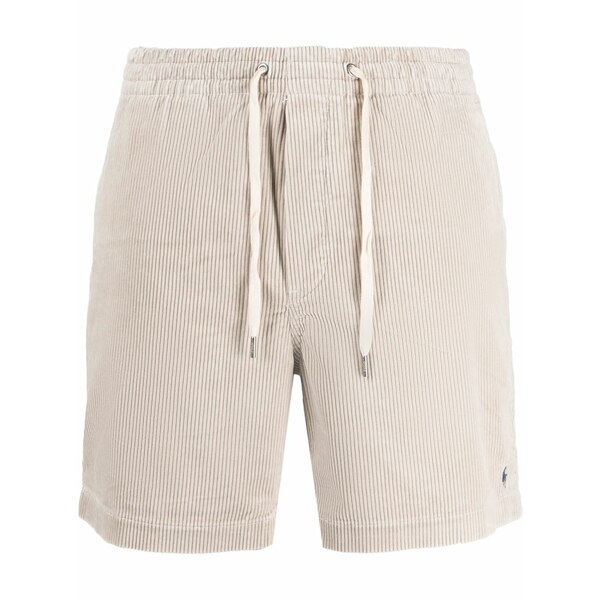 ラルフローレン メンズ 心地好いズボン下 ボトムス Polo pony corduroy track shorts  Neutrals