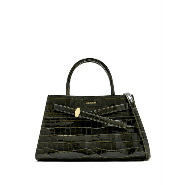 ヴェロニカ ベアード レディース ショルダーバッグ 御徒面子 Dash leather shoulder bag Green