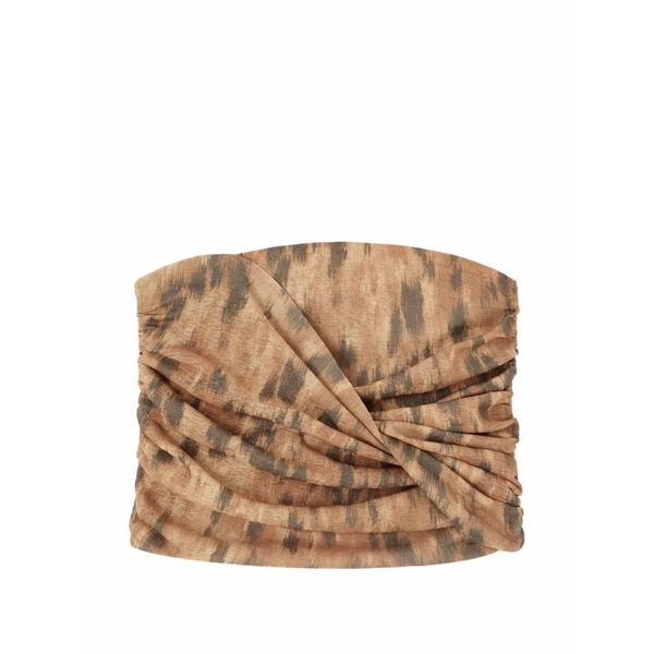ガニー レディース カットソー トップス Animal-print top Neutrals