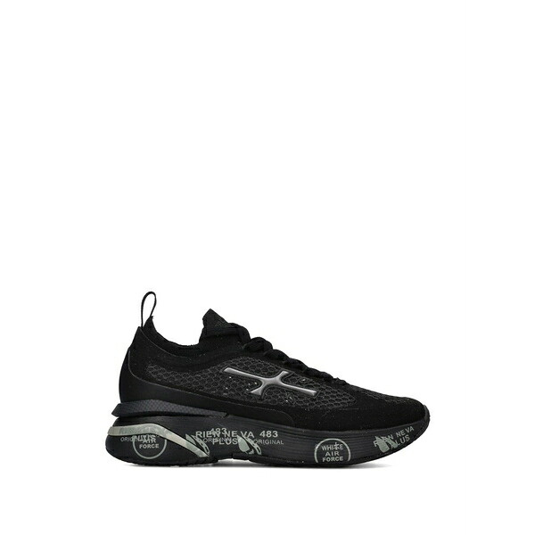 プレミアータ レディース スニーカー シューズ Moerun mesh-panel sneakers Black